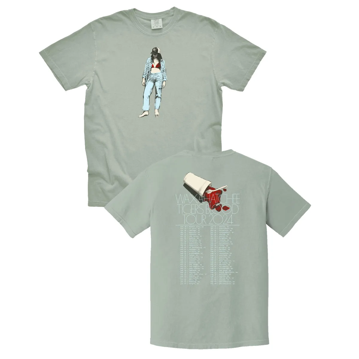 Tigers Blood Tour T-Shirt Relaxed fit wear