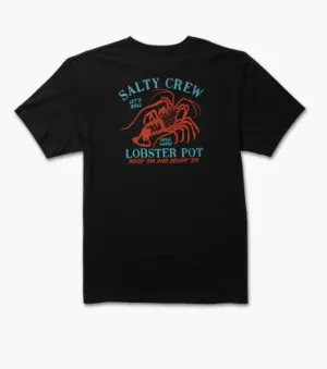Salty Crew Mens Shirt Lobster Pot Ribbed Collar Trim Fresh Outfit