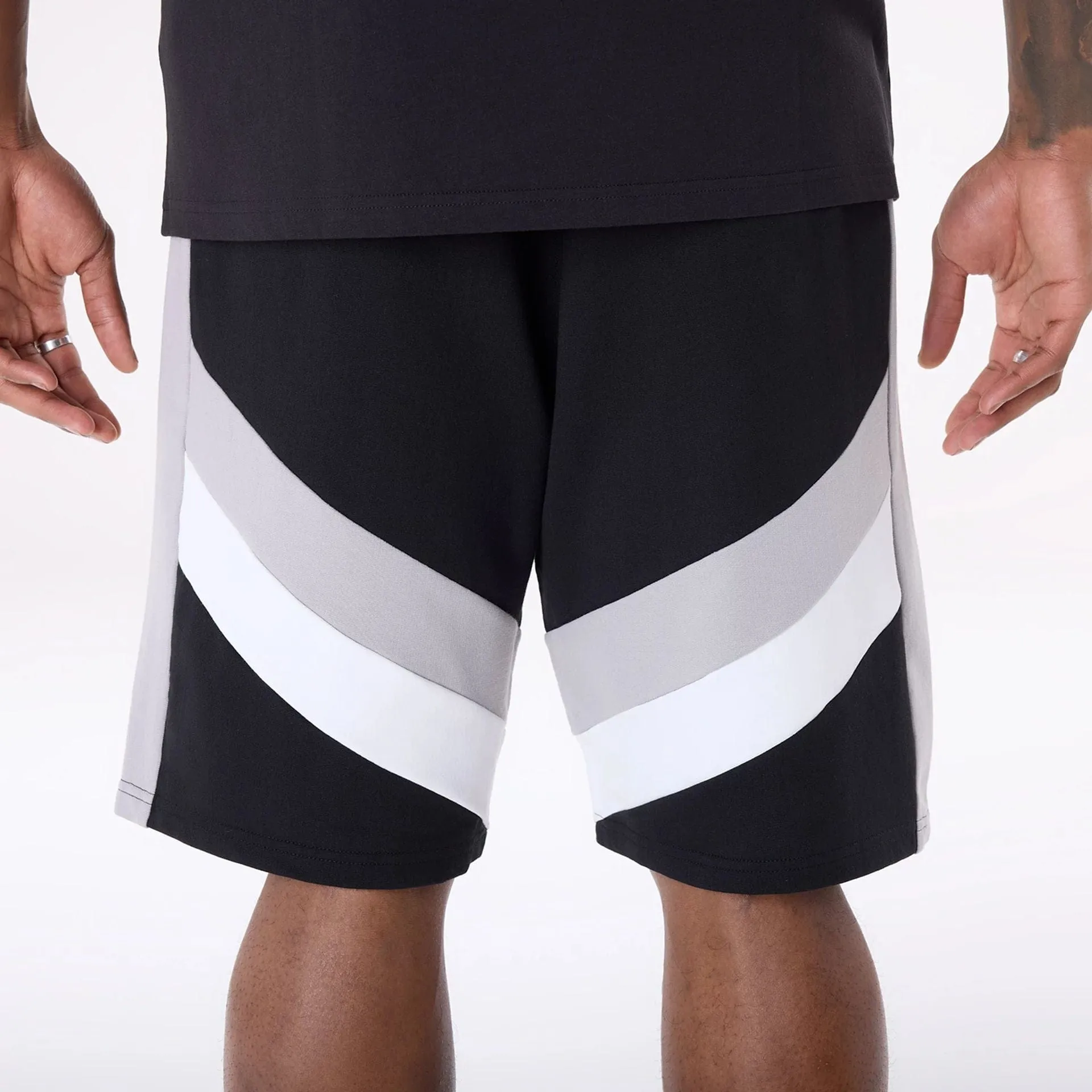 Anti Cling Technology Punk style San Antonio Spurs NBA Panel Black Shorts