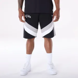 San Antonio Spurs NBA Panel Black Shorts Anti Odor Technology