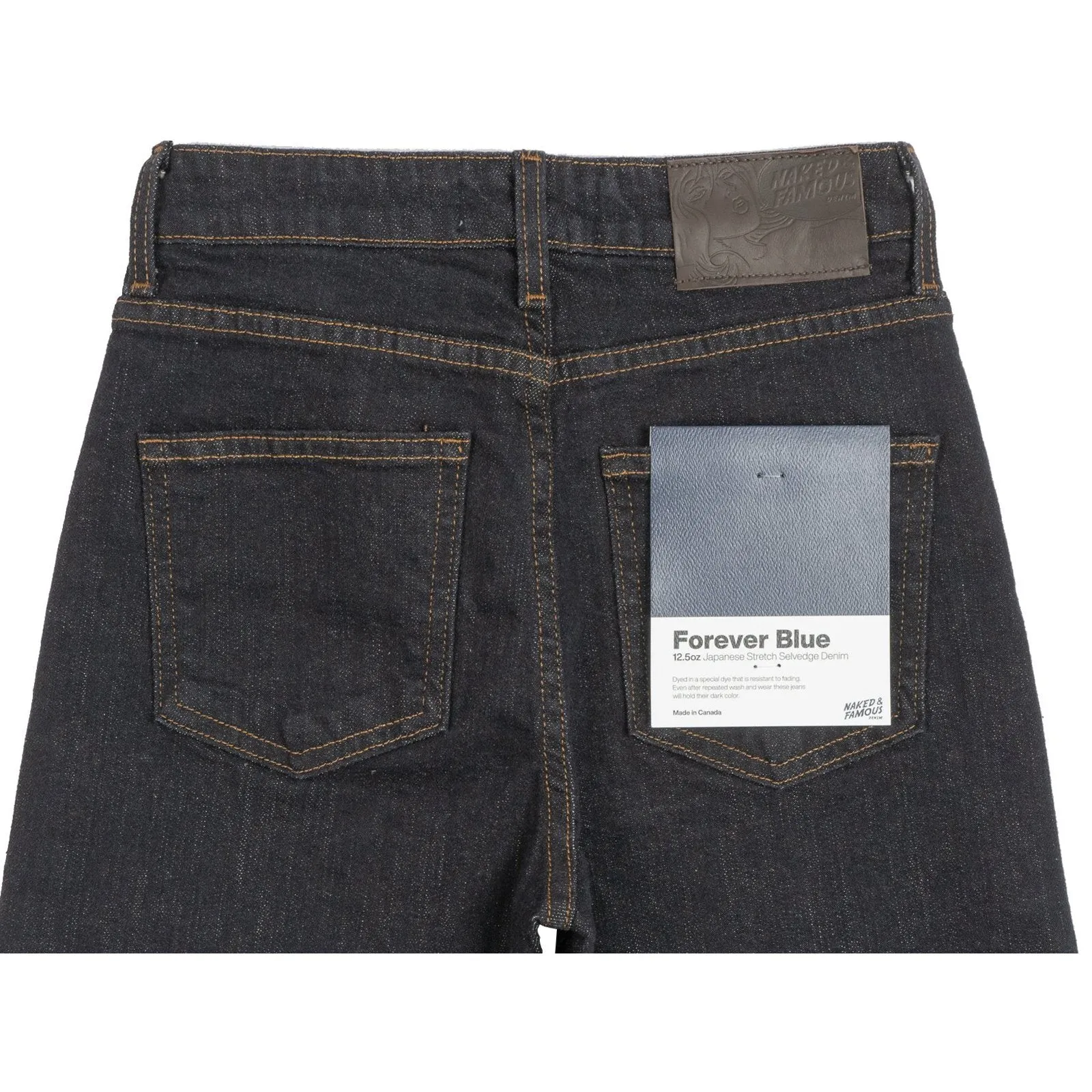 High Skinny - Forever Blue Stretch Selvedge Casual Style
