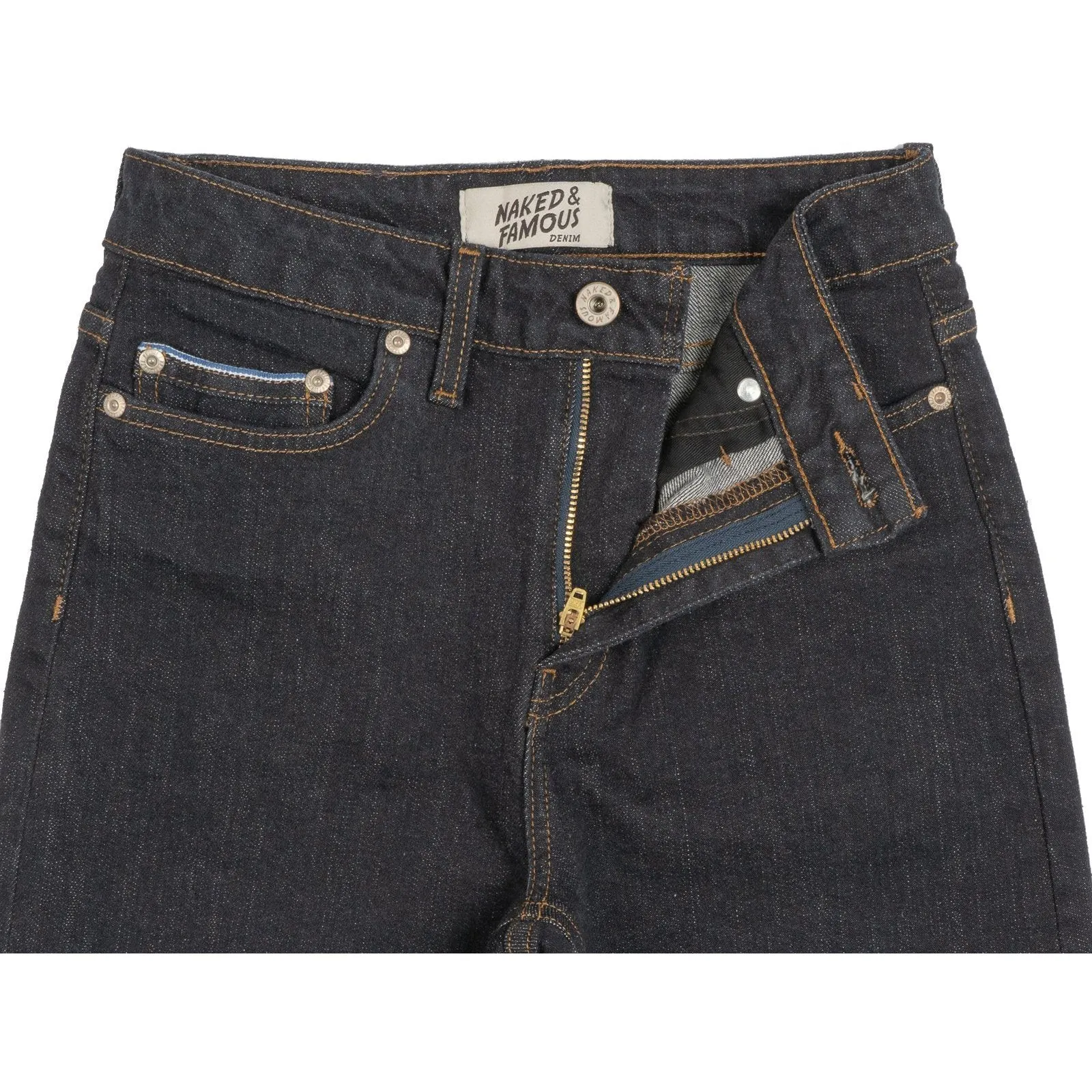 Quick Wash Core Layer High Skinny - Forever Blue Stretch Selvedge