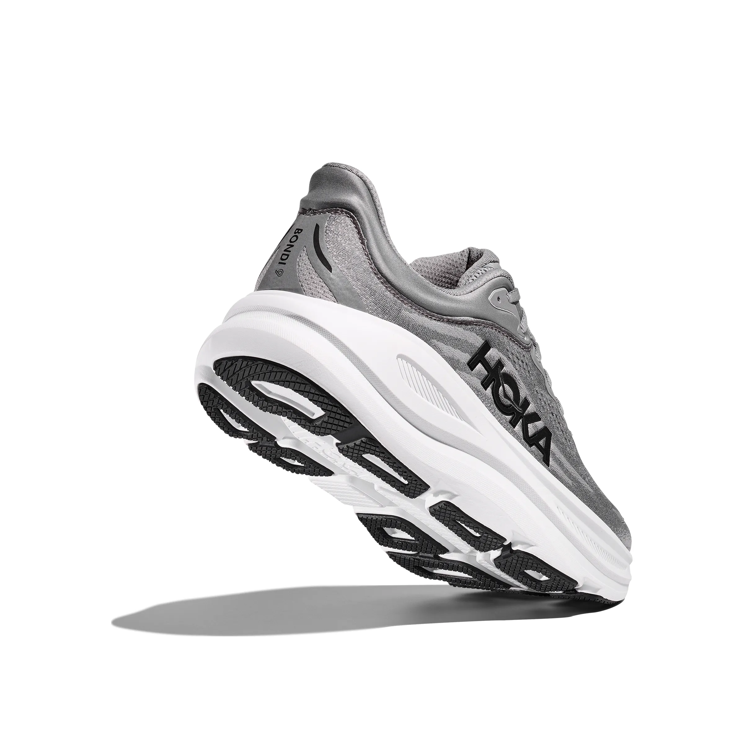 Neutral alignment multi - sport Hoka Mens Trainer Bondi 9 Galactic Grey/Stellar Grey