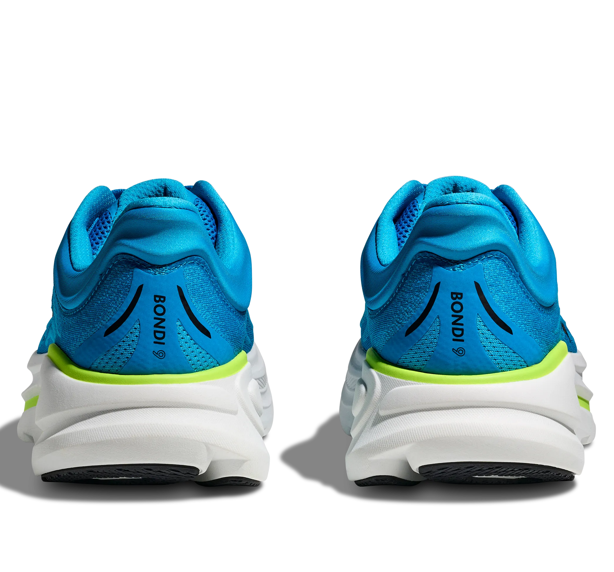 Hoka Mens Trainer Bondi 9 Skyward Blue/Hoka Blue Passion suitable for kids