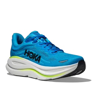 Abrasion Resistant Mesh Hoka Mens Trainer Bondi 9 Skyward Blue/Hoka Blue