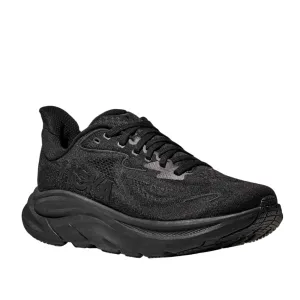Hoka Mens Trainer Clifton 10 Black/Black HighTop easy - to - take - off shoes