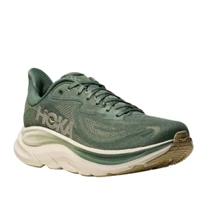 Hoka Mens Trainer Clifton 10 Fern/Truffle Salt Tensile Web Support