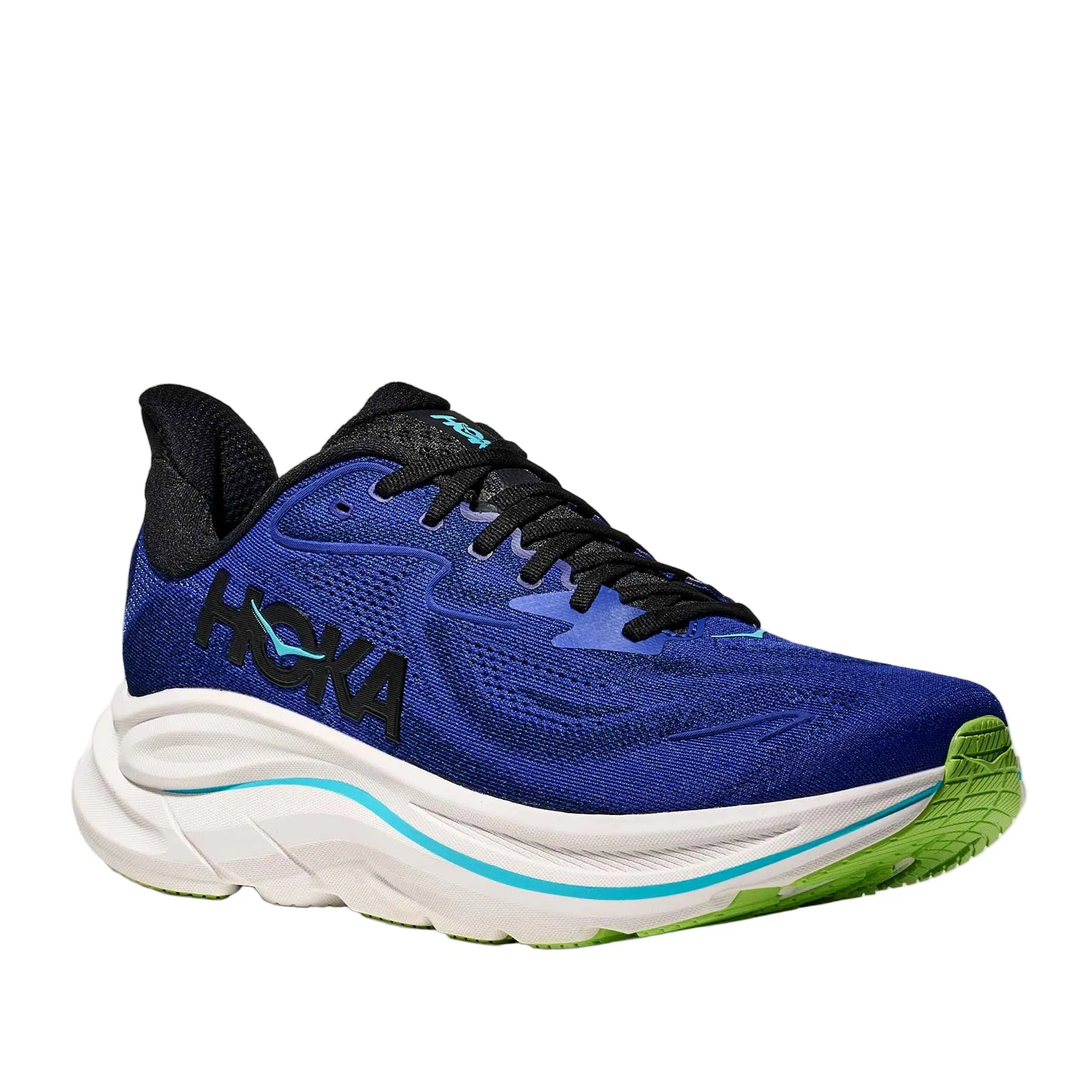 Hoka Mens Trainer Clifton 10 Night Sky/Midnight Blue flexibility - training