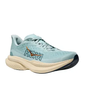 Hoka Mens Trainer Mach 6 Clear Sea/Sea Water Anti Blister Technology curling shoes