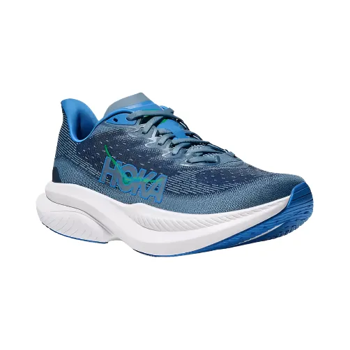 Hoka Mens Trainer Mach 6 Downpour/Thunder Cloud winter - suitable