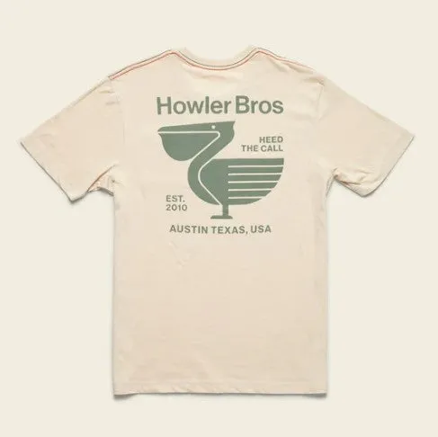 Sports Apparel Howler Brothers Mens Shirt Pelican Postage Pocket T