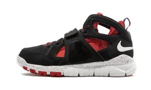 step aerobics shoes Durable Rubber Compound Huarache Free Shield "BLACK/RED"