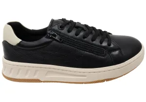 Stable Motion Hush Puppies Spin Womens Comfortable Leather Lace Up Shoes