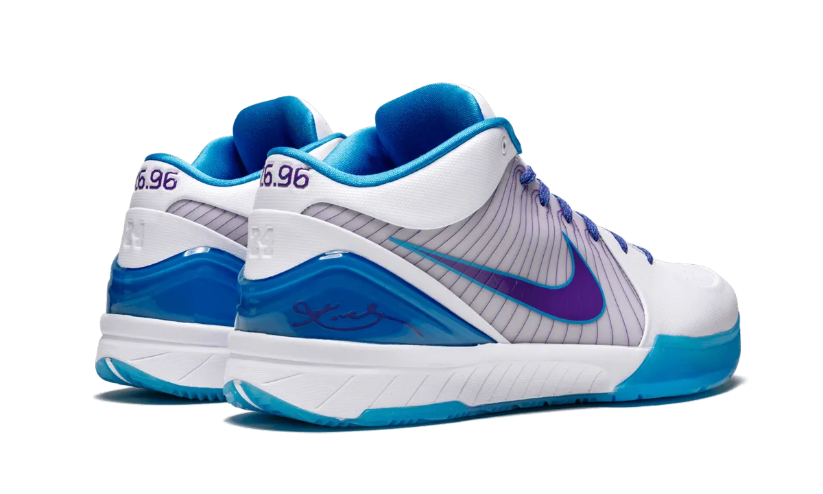 Non Compressible Foam global - themed running option Kobe IV Protro "Draft Day - Hornets"