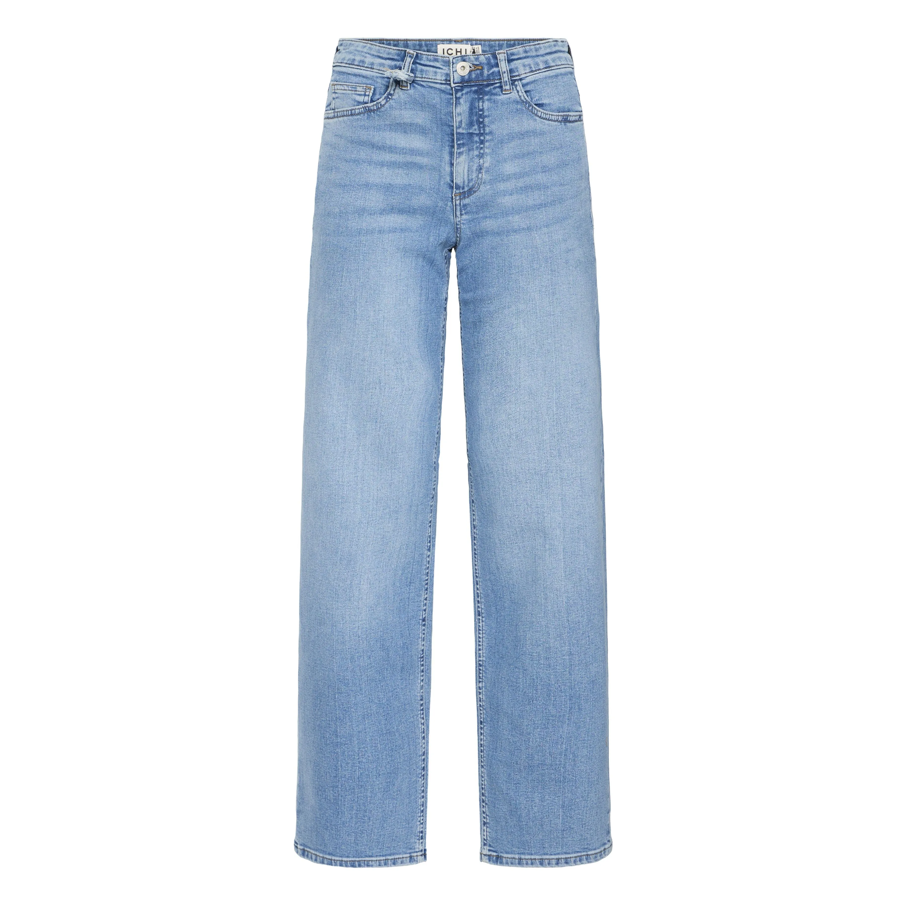 Functional Comfort Core Look Ichi Womens Jeans Twiggy Light Blue