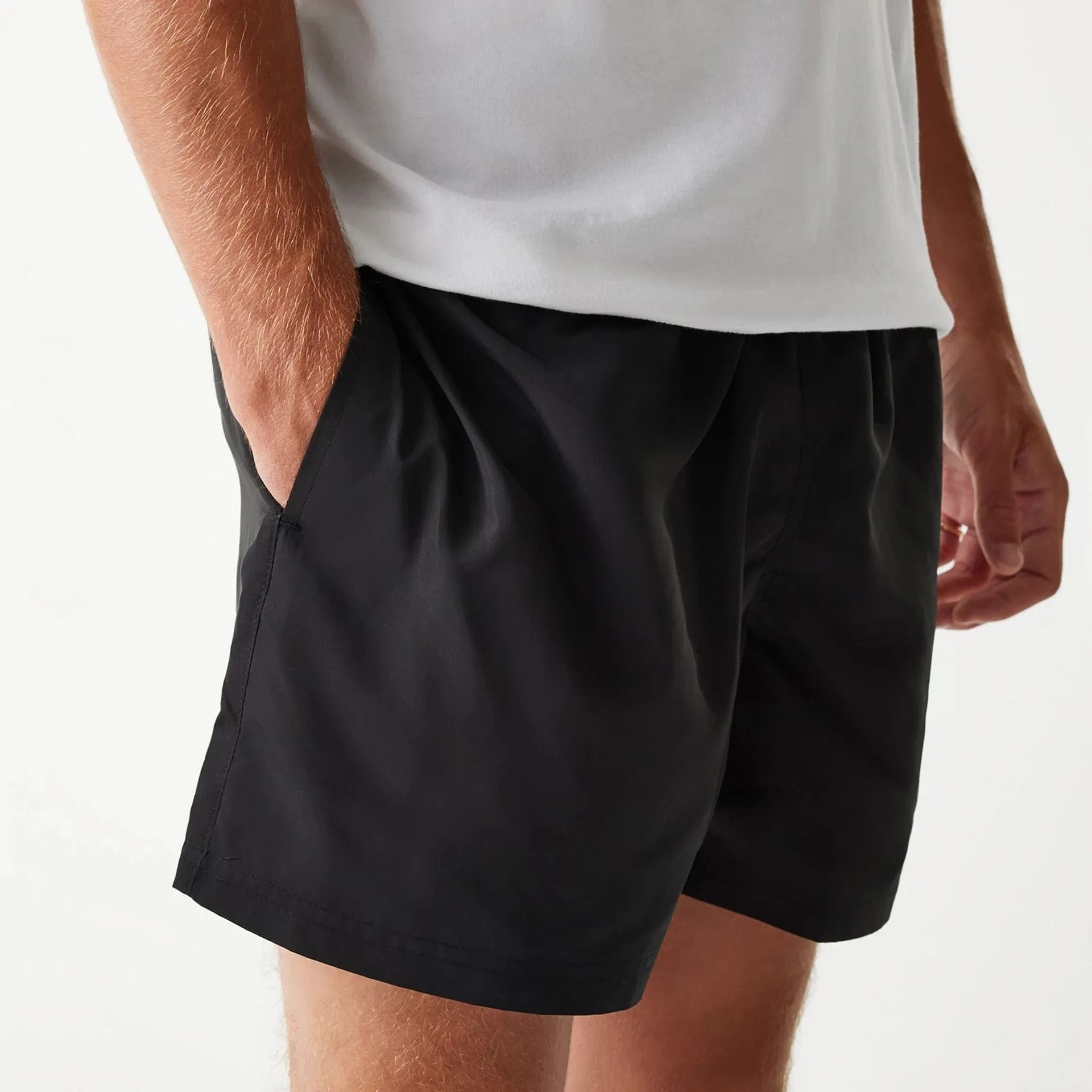 Compression Fit New Era Black Swim Shorts
