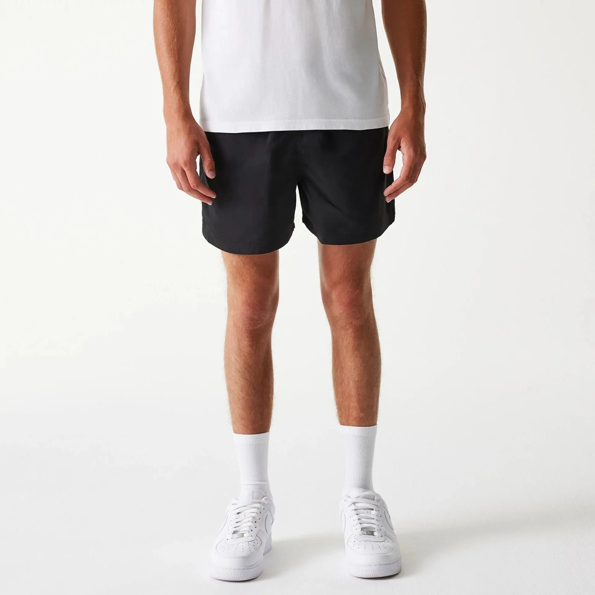 New Era Black Swim Shorts gym kit Travel Friendly