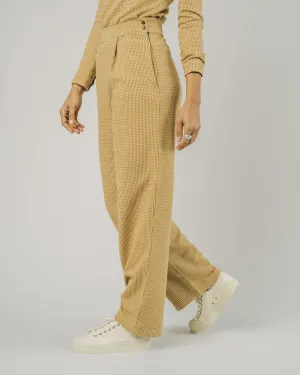 Daily Comfort Fit Jacquard Oversize Pants Pumpkin