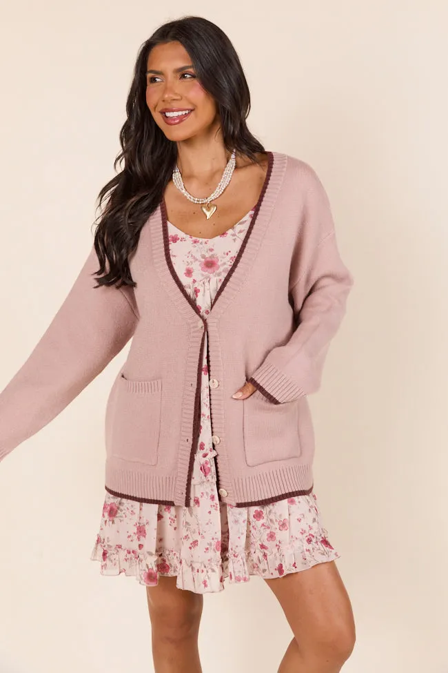 Layering Wear Classic Mode Jesse Mauve Southern Roots Cowboy Boots Cardigan SALE