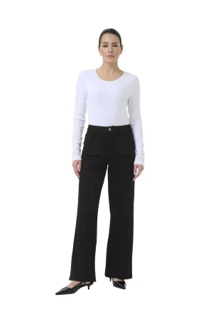 KAFFE 10510722 Black Deep No Fuss Fit Color Lock Technology