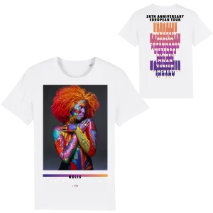 Kaleidoscope Tour Unisex T-Shirt Thermoregulating Fabric