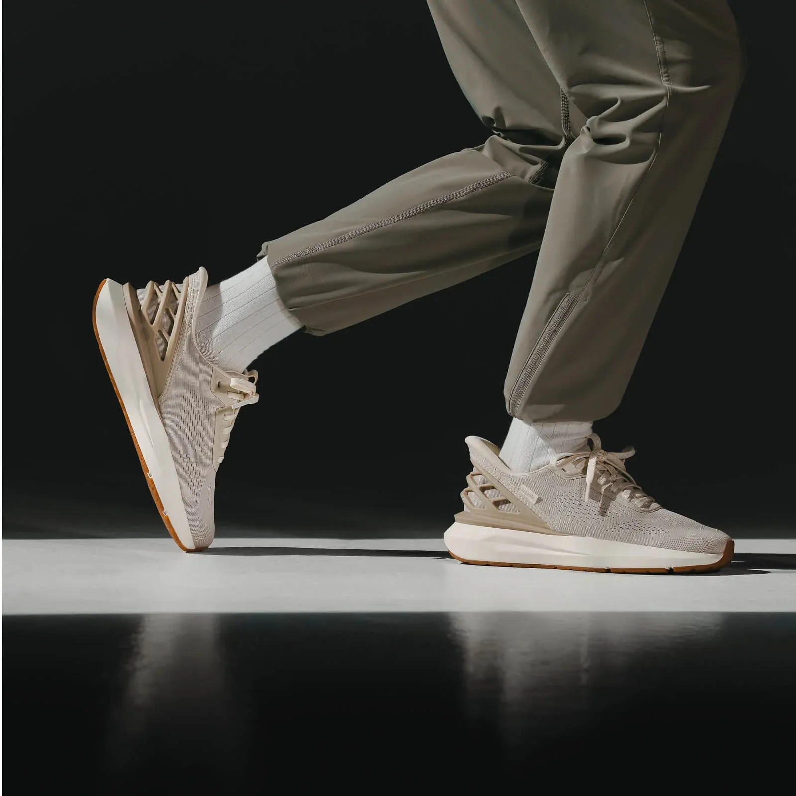 Kizik Athens 2 Womens Oatmeal WATH2510 Linen Air Light Run