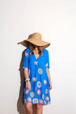 Kora Puff Sleeve Dress in Lumina Layerable Piece Neutral Feel