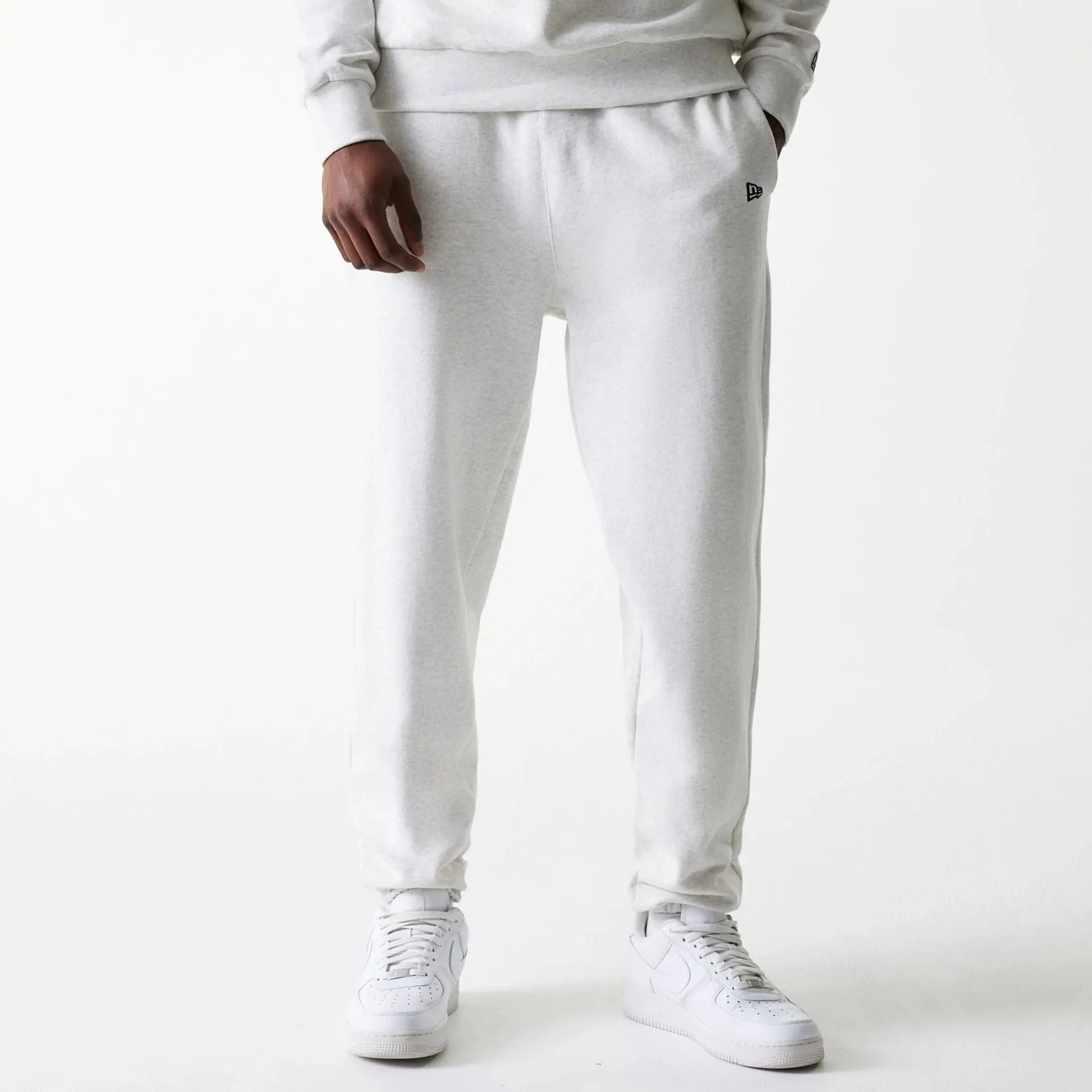 LA Dodgers MLB Heritage Pastel Grey Joggers Sleek Waist AbrasionResistantFabric