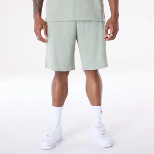 New Era Towelling Pastel Green Shorts Breezy Design