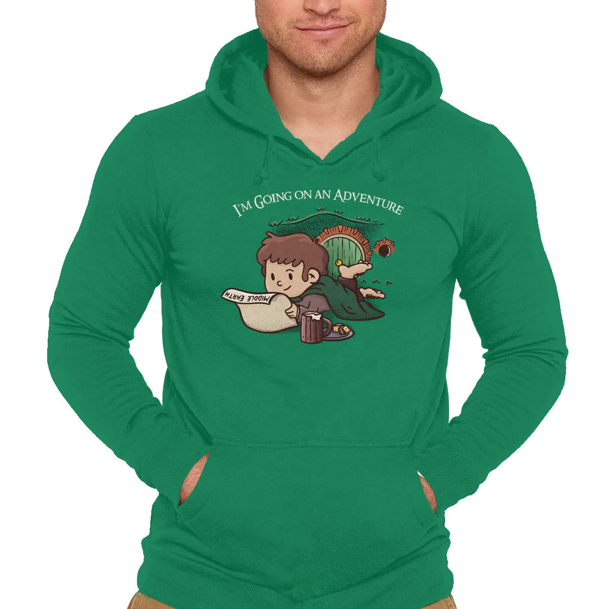 I'm Going On An Adventure simple design