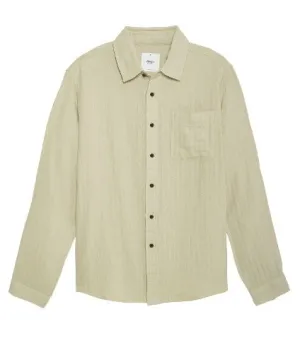 Cozy Apparel Katin Mens Woven Alan Solid Long Sleeve