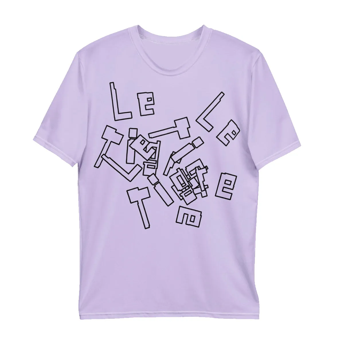 Casual Choice Wear Stretchable Fabric Le Tigre Orchid T-Shirt