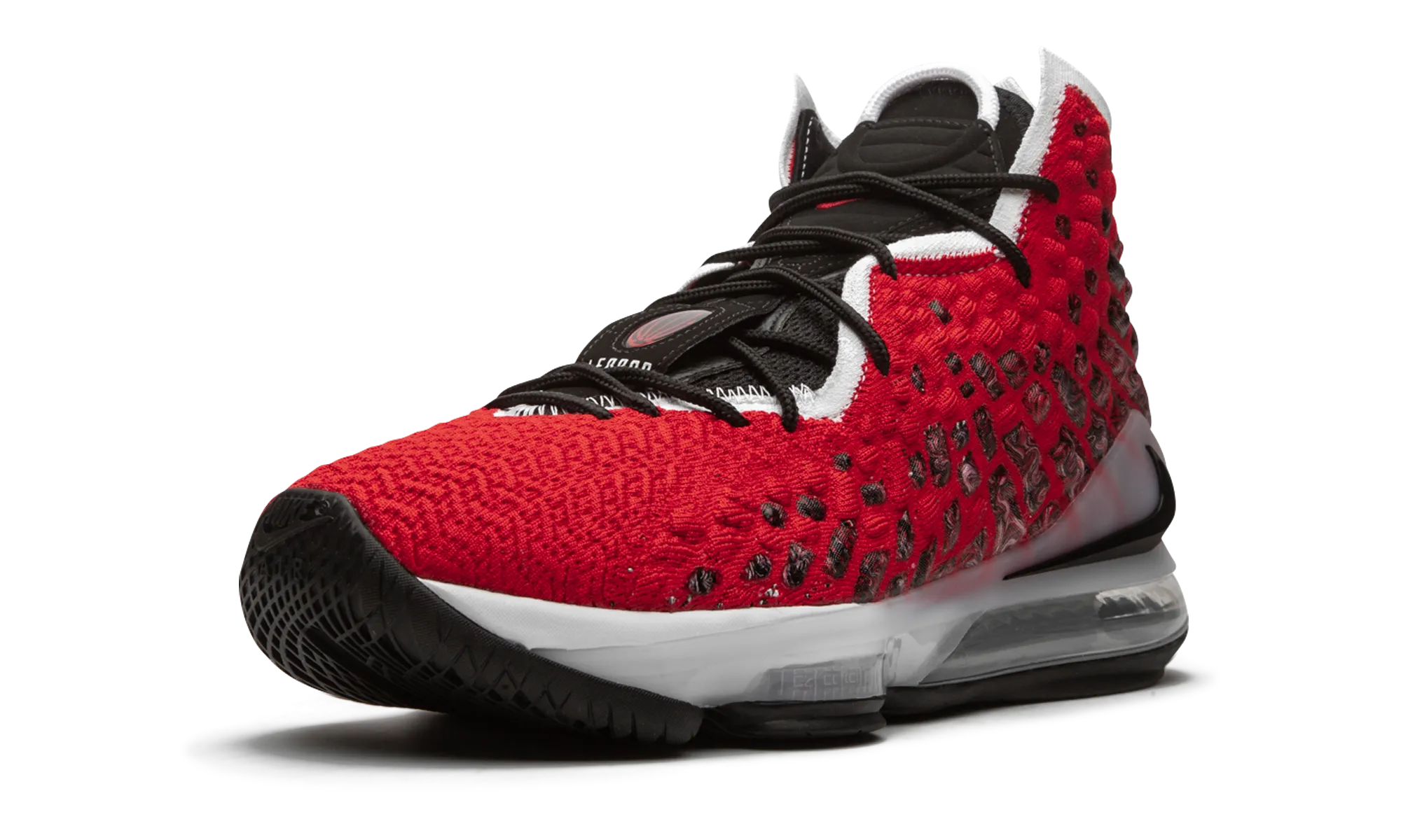 Lebron 17 "Uptempo" angular outsole running shoes orthotic insole shoes