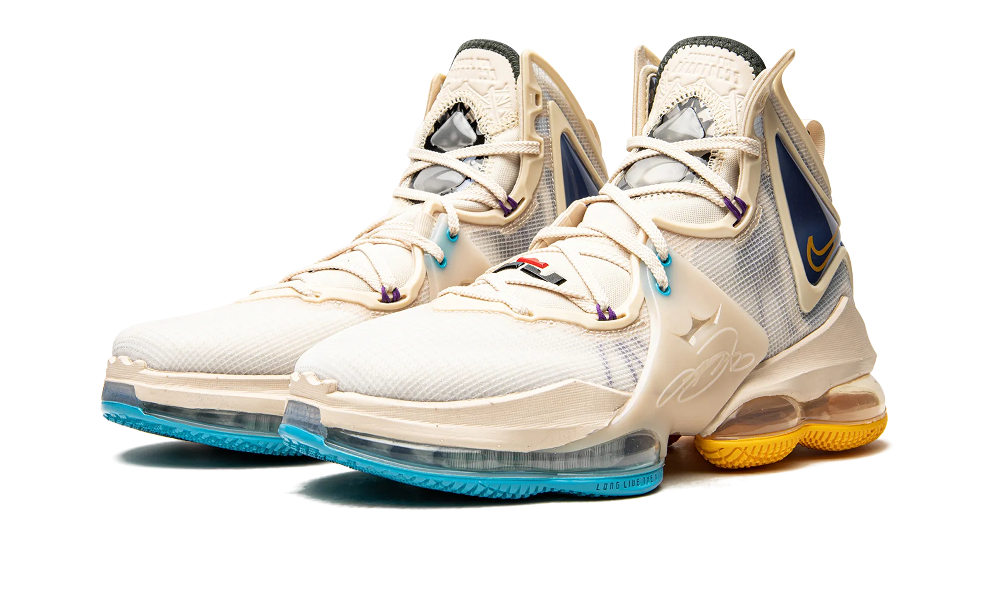 LeBron 19 "Minneapolis Lakers" arch - support running shoes Comfort arch