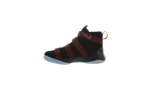 Lebron Soldier Xi Little Kids Style "Black/Black-Team Red" Hyper Burst Cushion Durable Rubber Components