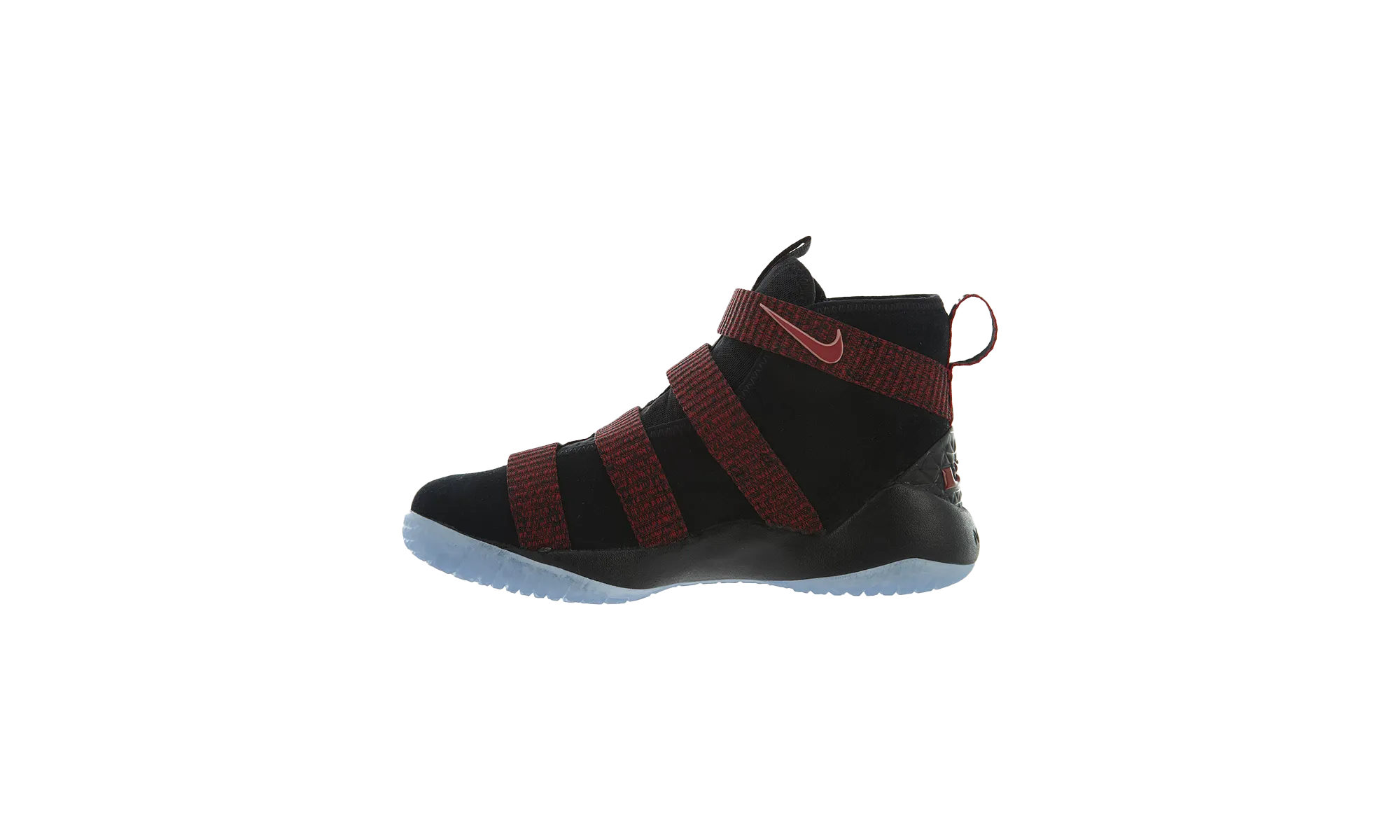 Anti Irritation Seams Lebron Soldier Xi Little Kids Style "Black/Black-Team Red"