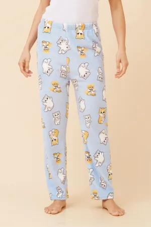 LEE CAT PRINT PYJAMA PANTS Durable Fabric