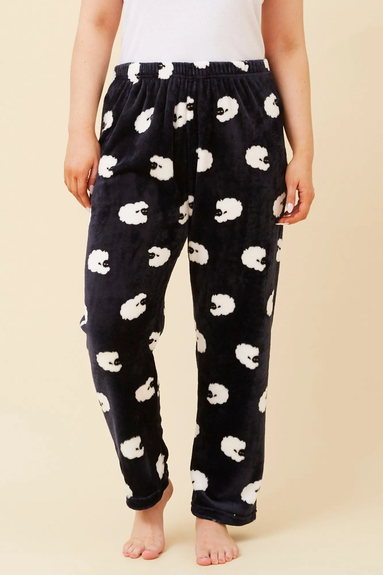 Boho chic Sleek and Soft LEE PLUSH PYJAMA PANTS