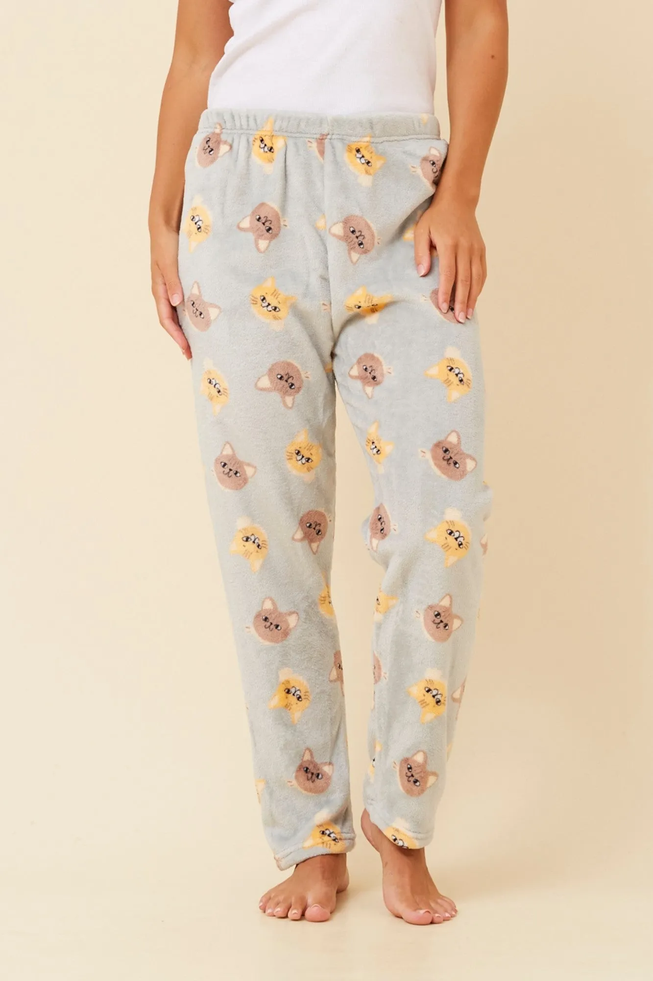 Soft Material LEE PLUSH PYJAMA PANTS
