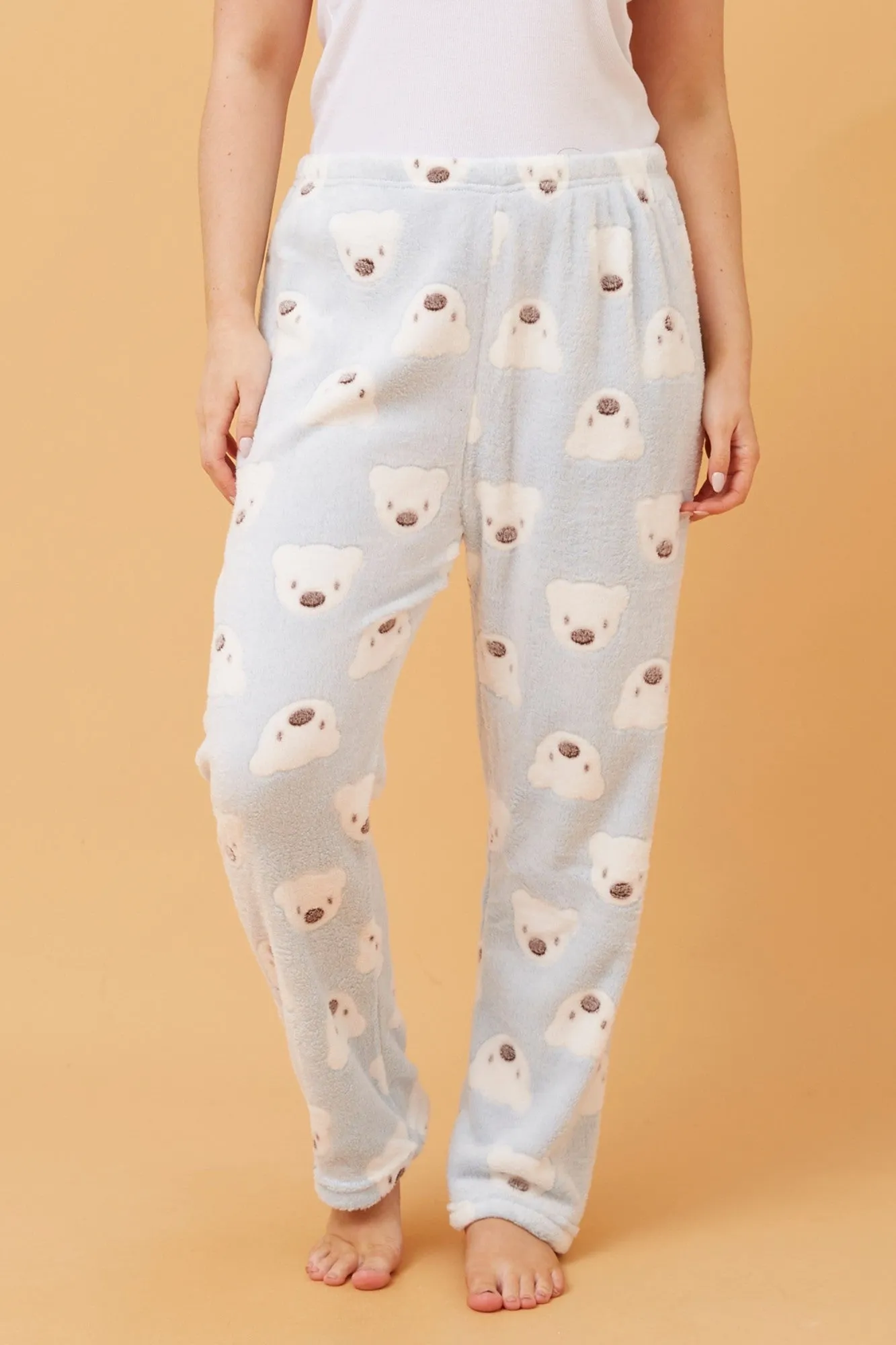 Performance Comfort LEE TEDDY PRINT PLUSH PYJAMA PANTS