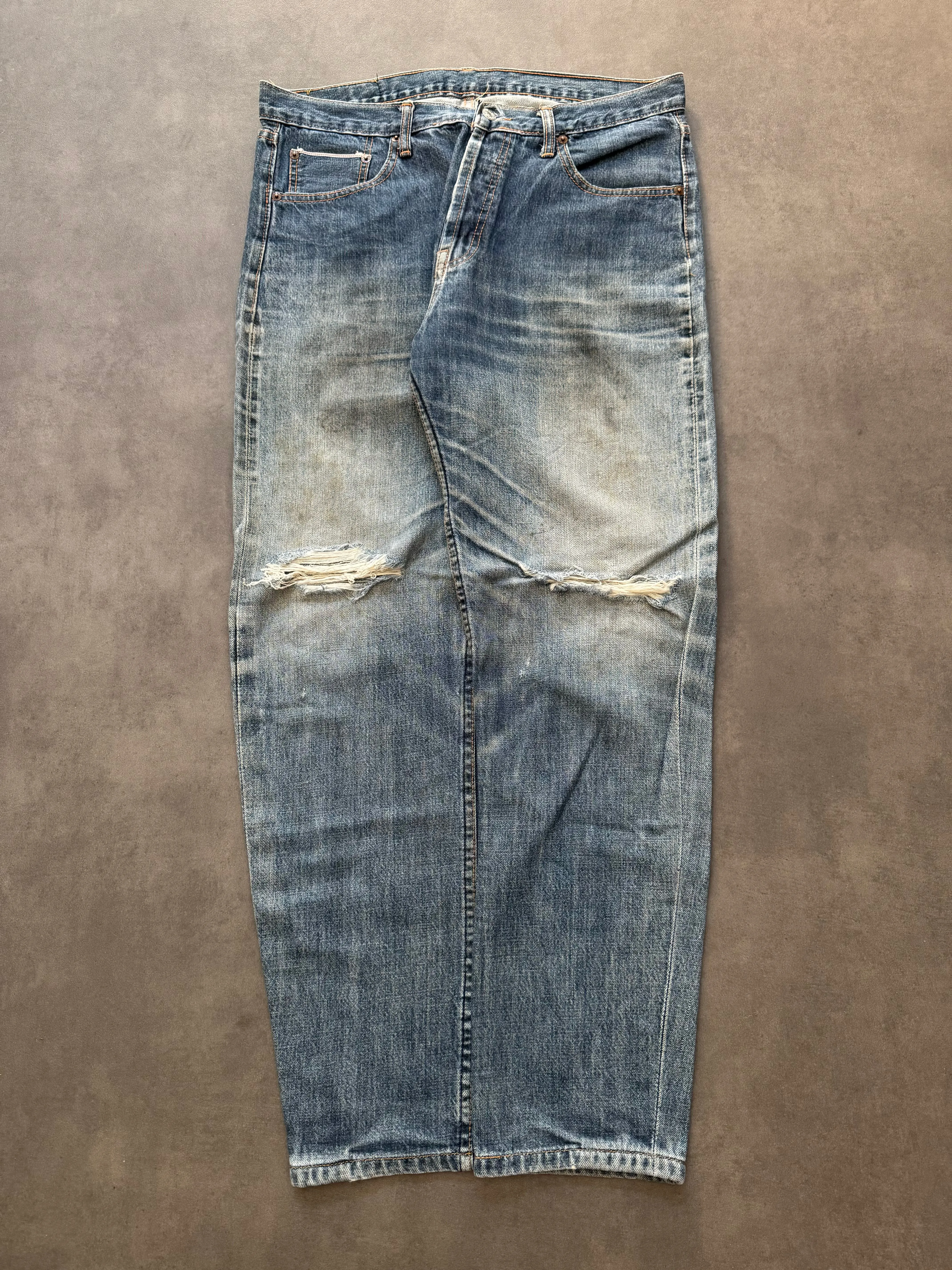 Classic Wear Slim Sustainable Creative Look Levi's 501XX Selvedge W34 L34