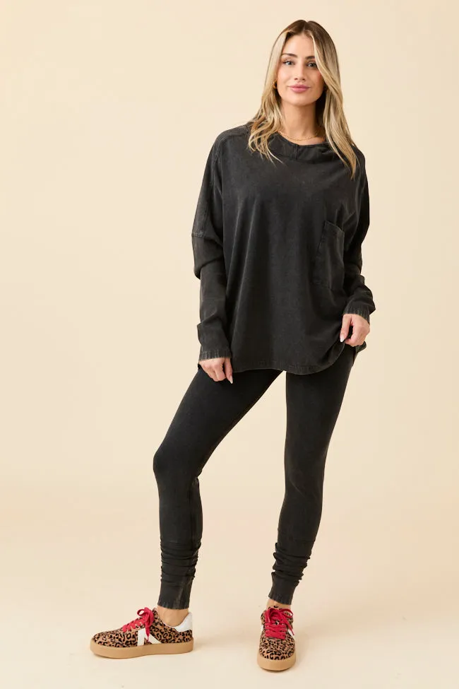 Lexi Black Oversized Hoodie Set Emily Fauver X Pink Lily Reflective details