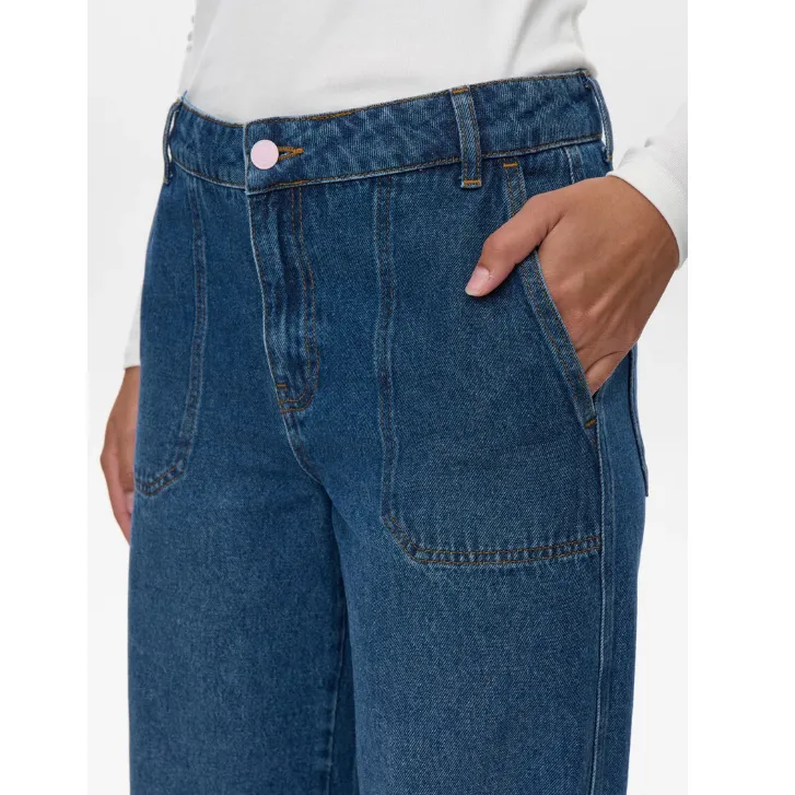 Numph Womens Jeans Amber Gigi Classic Blue Denim Office Wear Chill Outfit Date Night