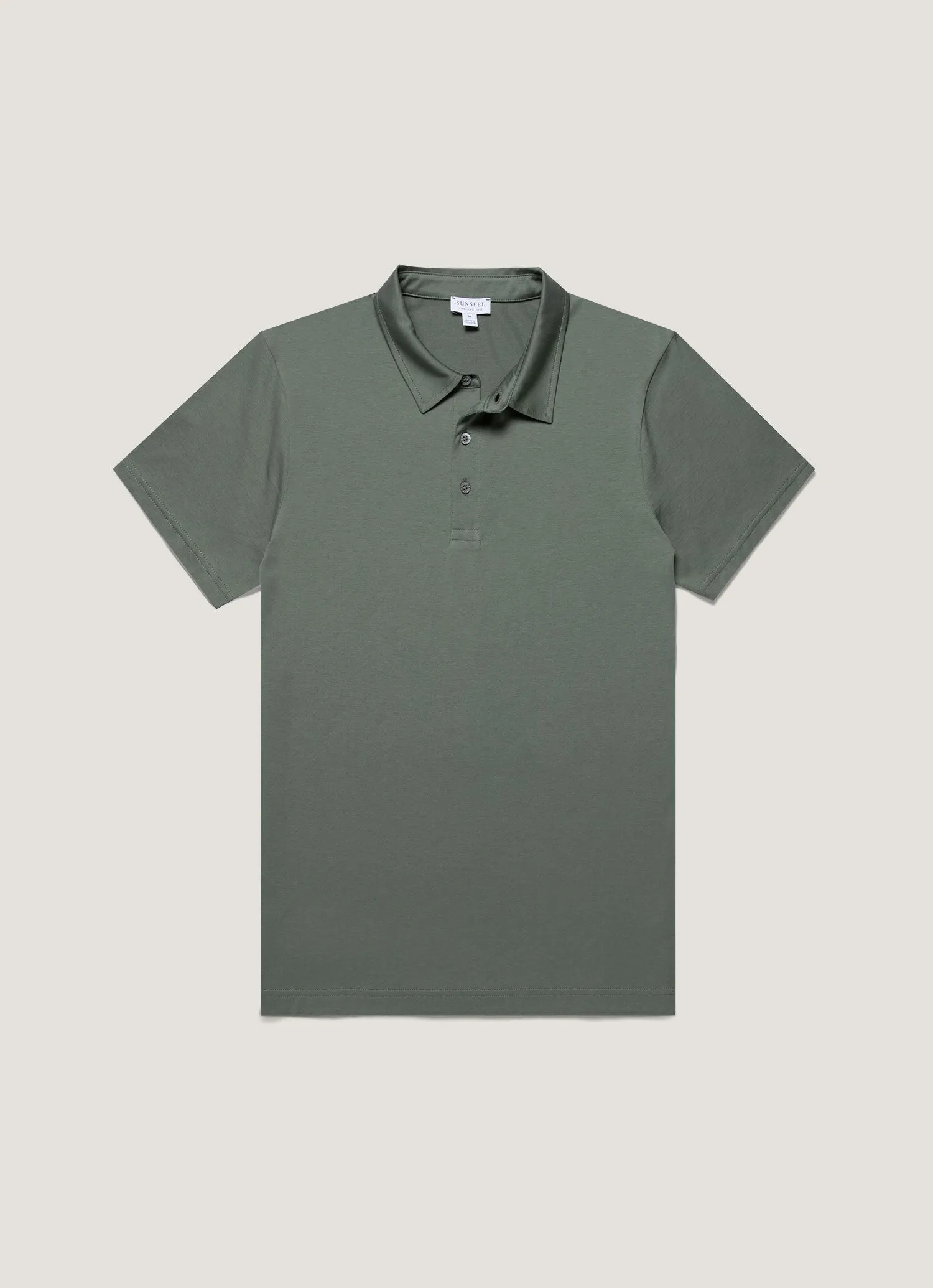QuickDryTechnology Men's Classic Jersey Polo Shirt in Dusk Green