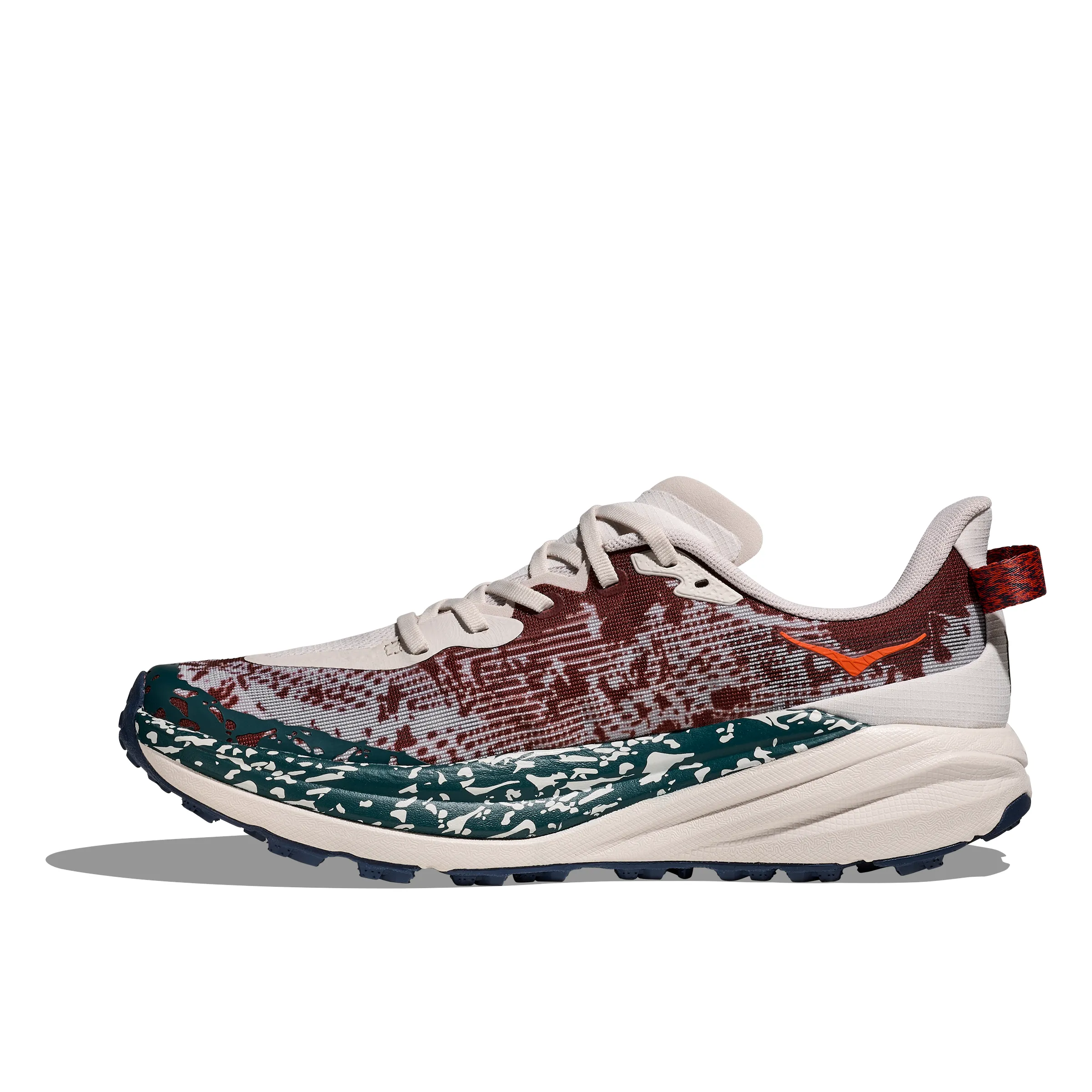 affordable - price shoes geometric - design shoes Hoka Mens Trainer Speedgoat 6 Putty/Blue Twilight