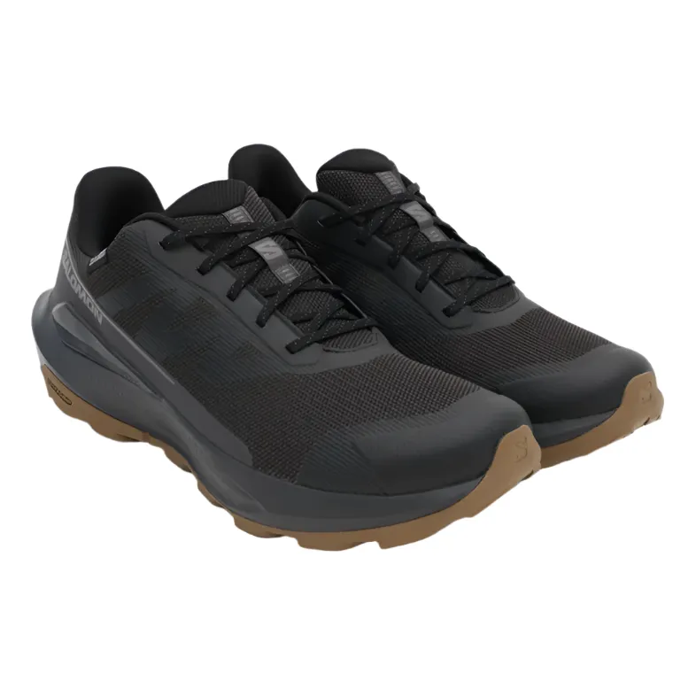 adventure - running shoes Everyday Shoes Salomon Mens Trainer Elixir Tour WP Black/Asphal/Castlerock
