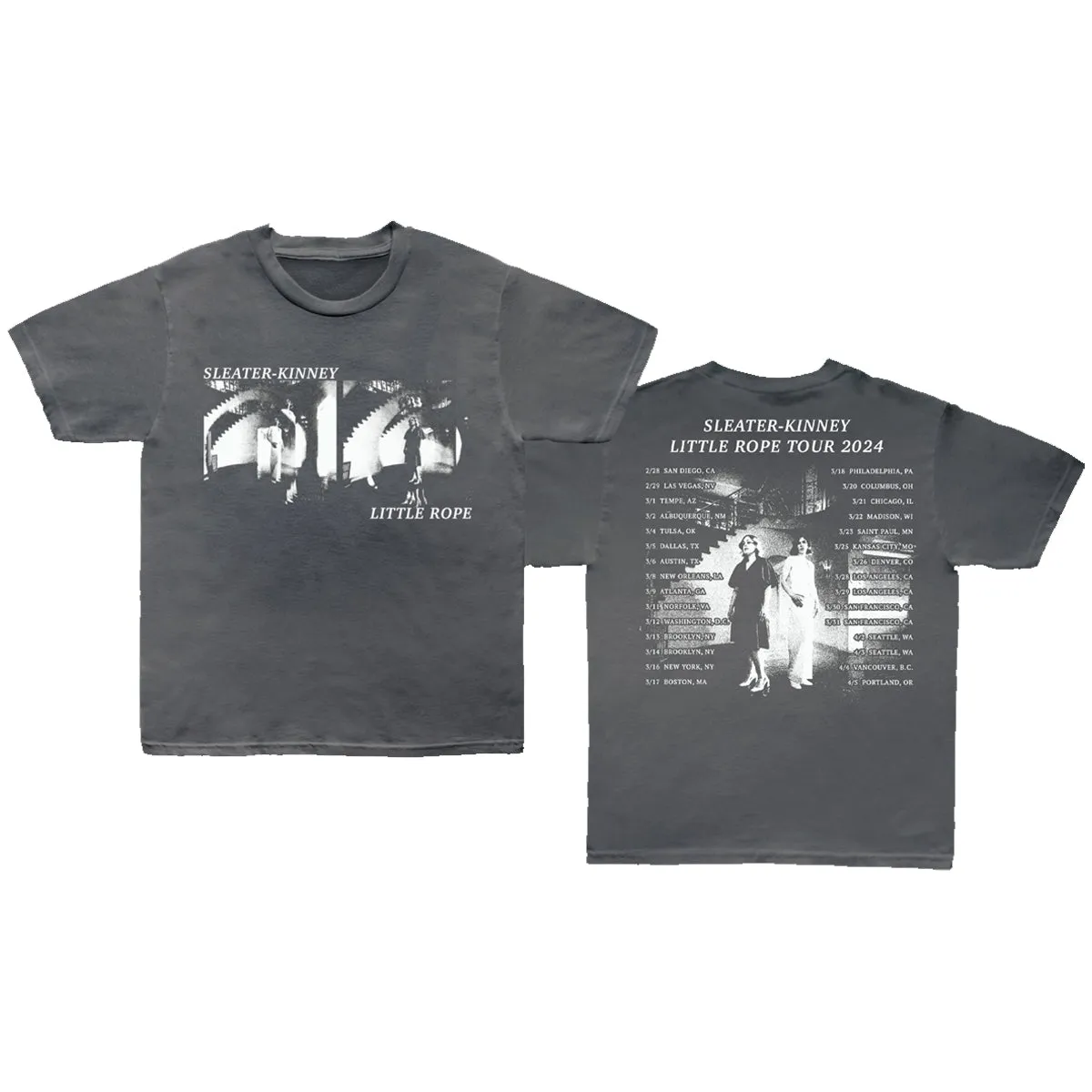 Little Rope Tour 2024 T-Shirt V neck elegance Urban Trend