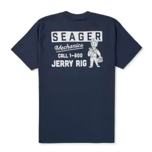 Seager Mens Shirt Jerry Rig Fuzz Free Surface Flexible Cuff Design