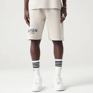 Breathable Flex McLaren Racing Washed Pack Cream Oversized Shorts