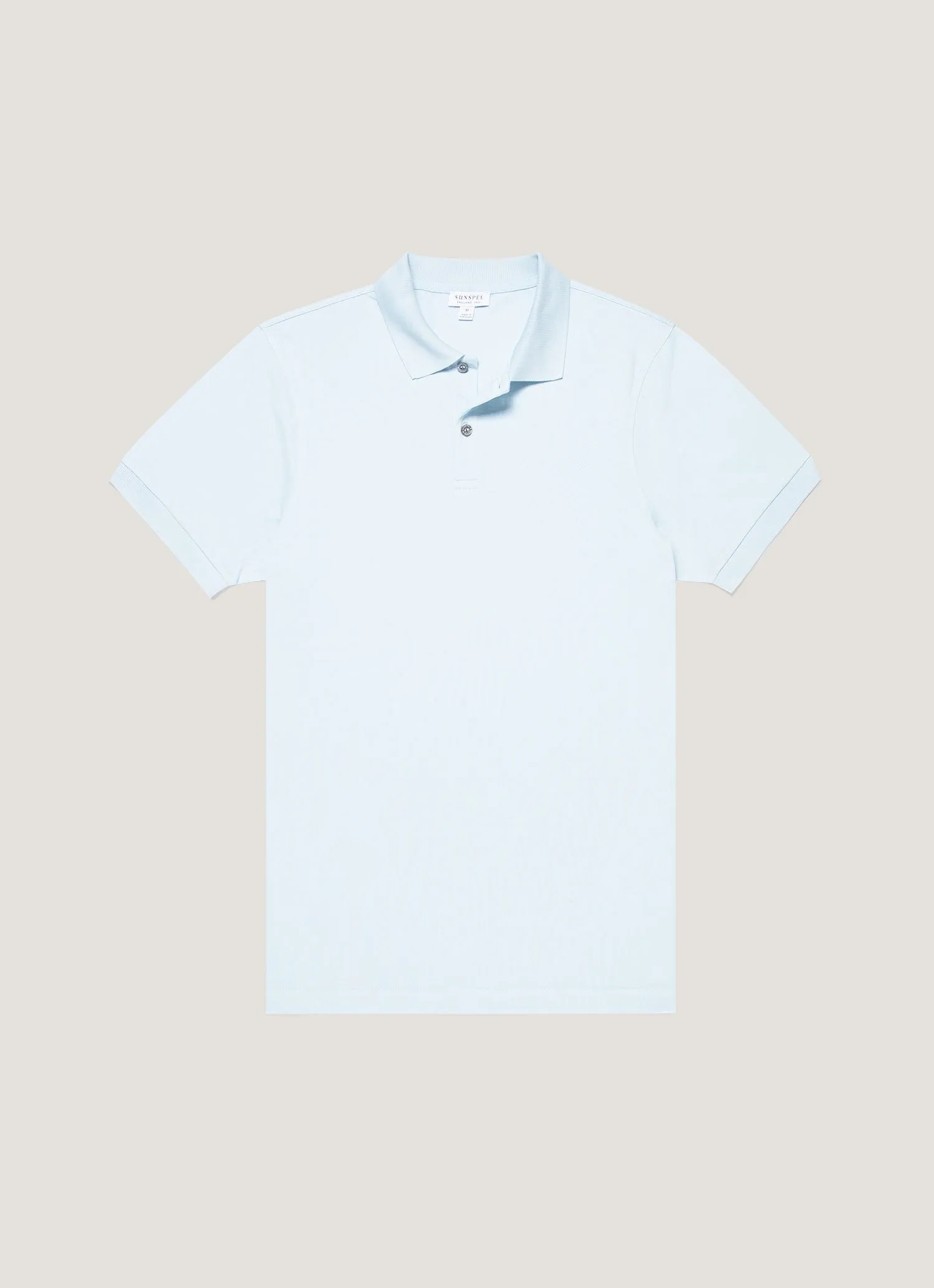 Smart Fit Men's Piqu?? Polo Shirt in Frost Blue